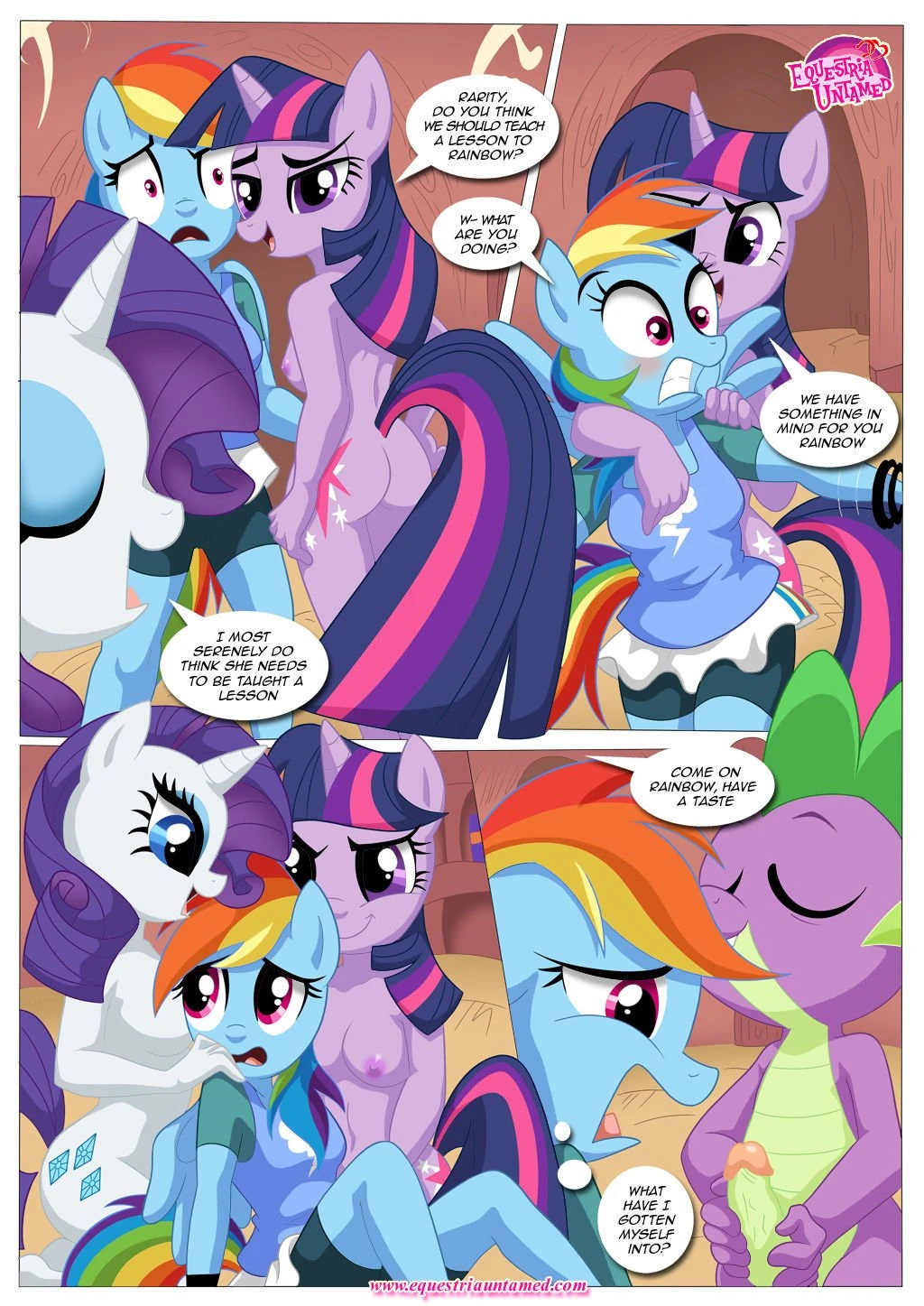 My little orgy porn comic picture 6