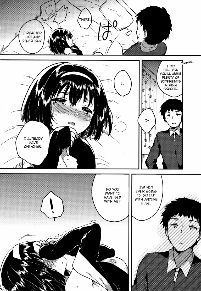 My little sister failed her entrance exam porn comic picture 11
