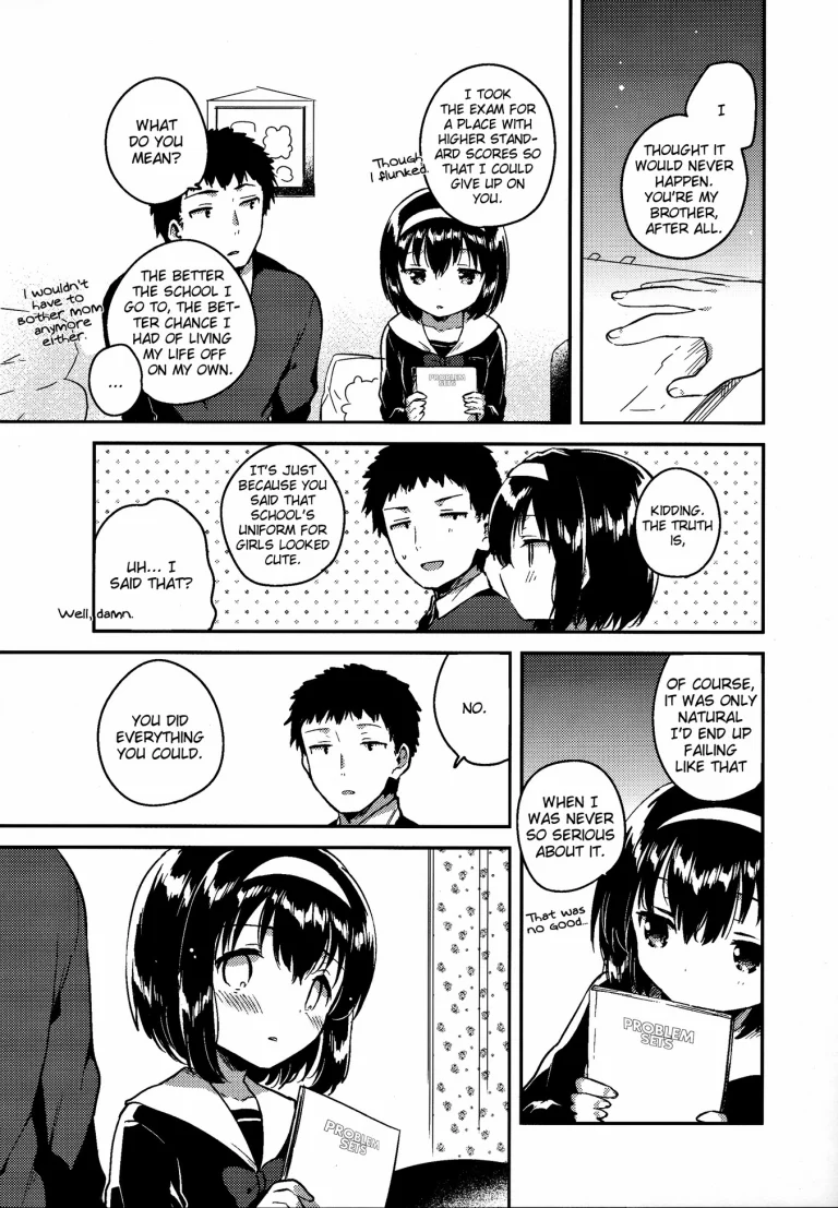 My little sister failed her entrance exam porn comic picture 23