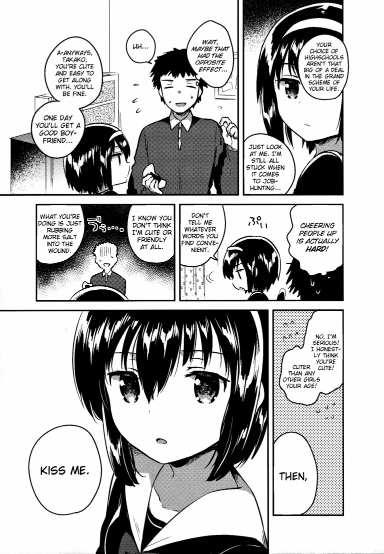 My little sister failed her entrance exam porn comic picture 6