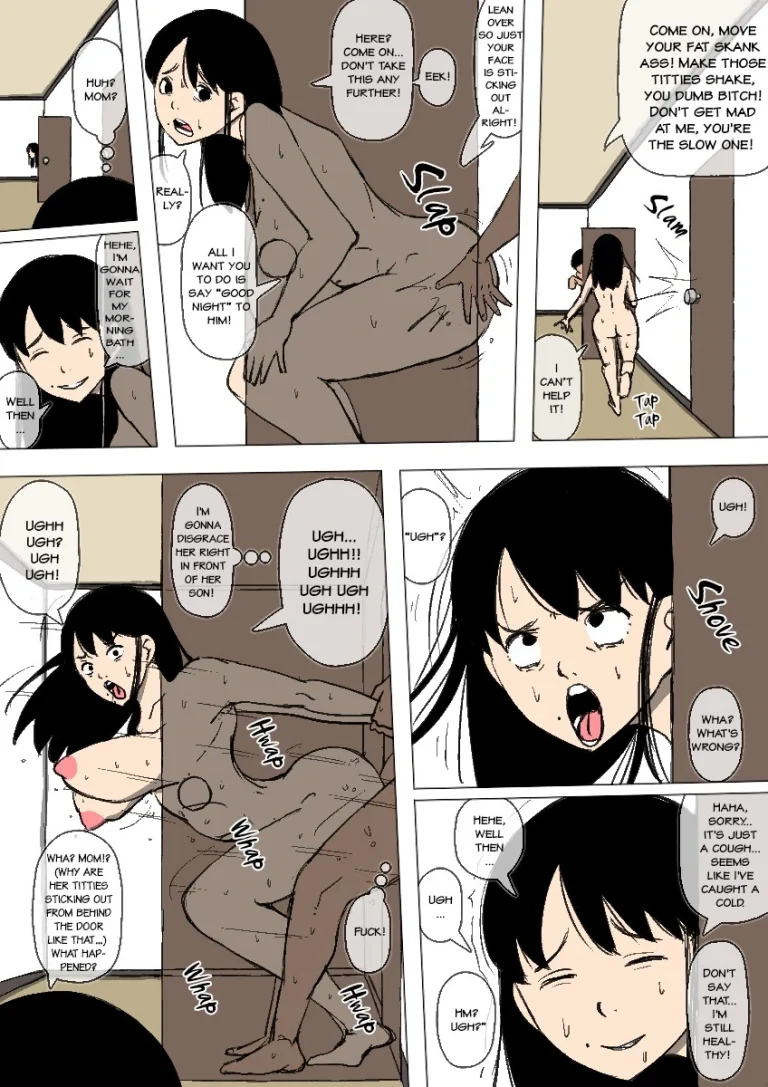 My Mom And the Upperclassmen Date And They Don't Give a Fuck What I Think porn comic picture 17