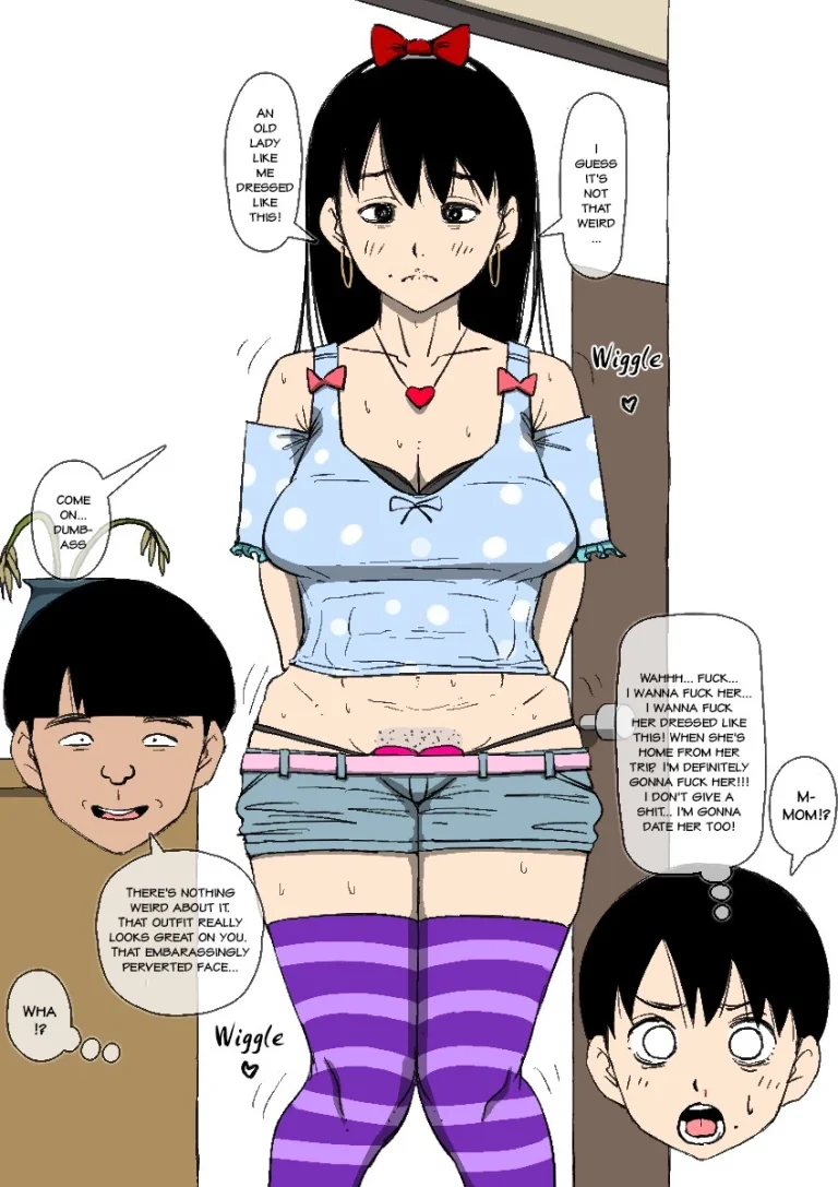 My Mom And the Upperclassmen Date And They Don't Give a Fuck What I Think porn comic picture 21