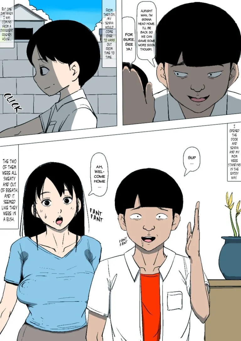 My Mom And the Upperclassmen Date And They Don't Give a Fuck What I Think porn comic picture 3