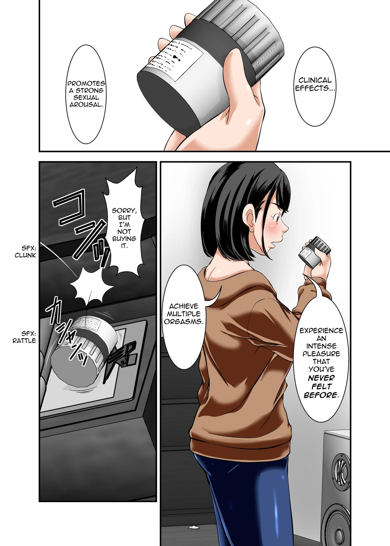 My Mom Snuck In, Drank My Love Potion Without Asking, Went Into Horny Mode, and the Sheer Sexiness Led To.. porn comic picture 5