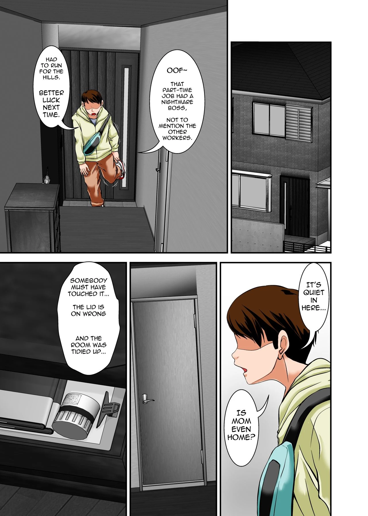 My Mom Snuck In, Drank My Love Potion Without Asking, Went Into Horny Mode, and the Sheer Sexiness Led To.. porn comic picture 8