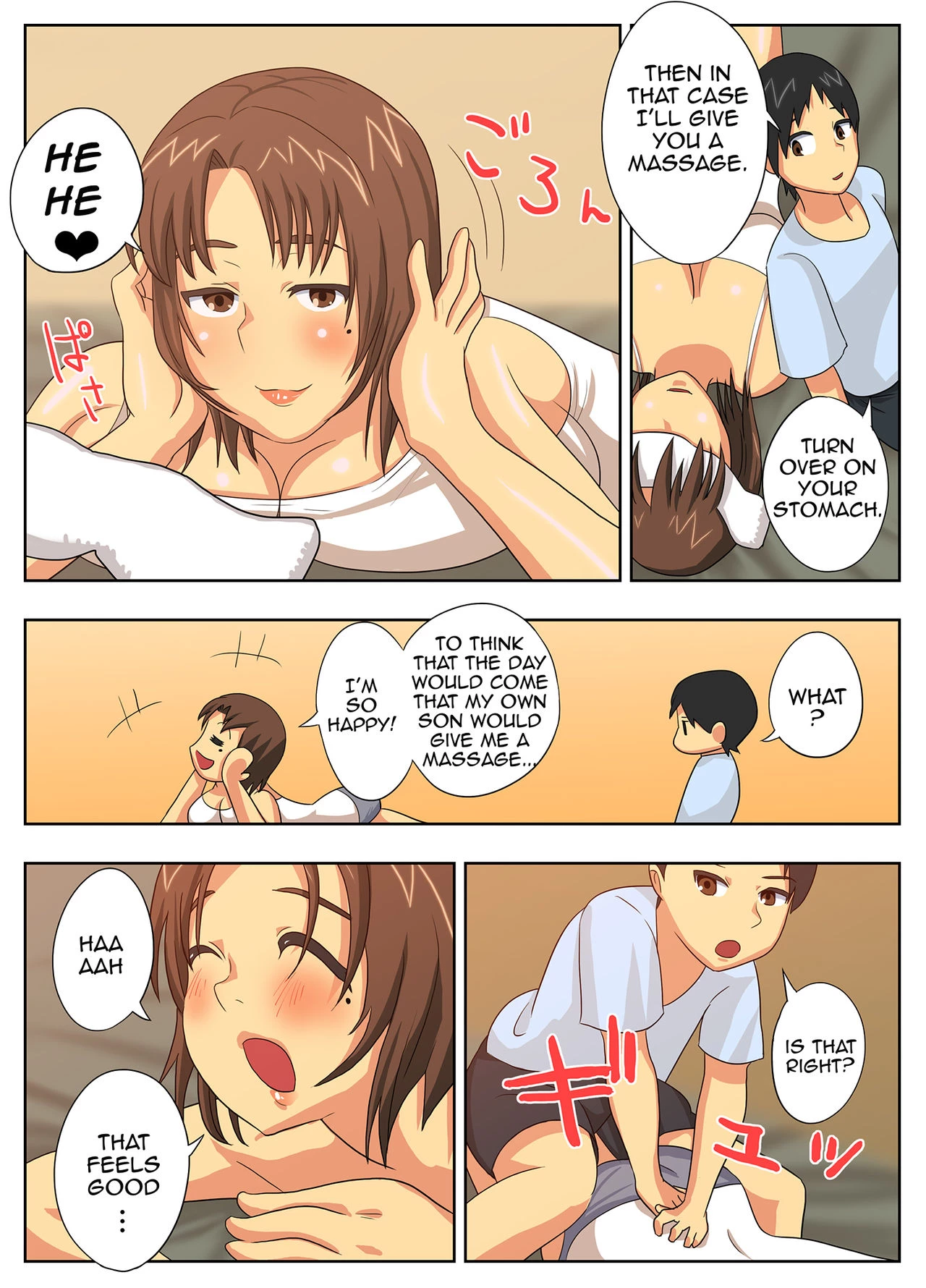 My Mother is Impossible with Such a Lewd Body! porn comic picture 18