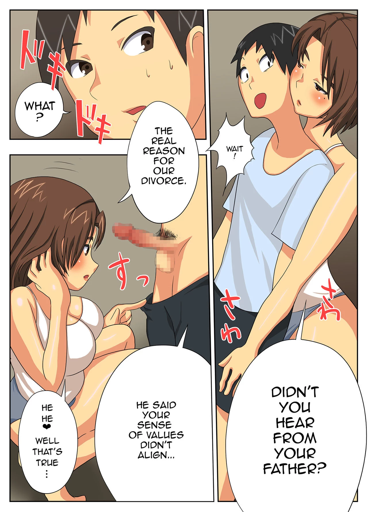 My Mother is Impossible with Such a Lewd Body! porn comic picture 29