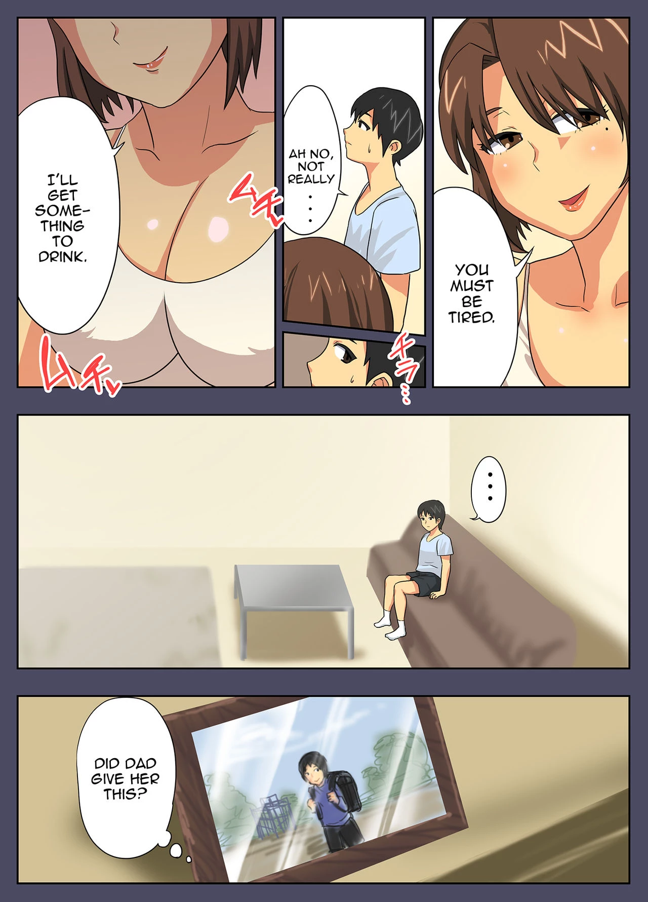 My Mother is Impossible with Such a Lewd Body! porn comic picture 3