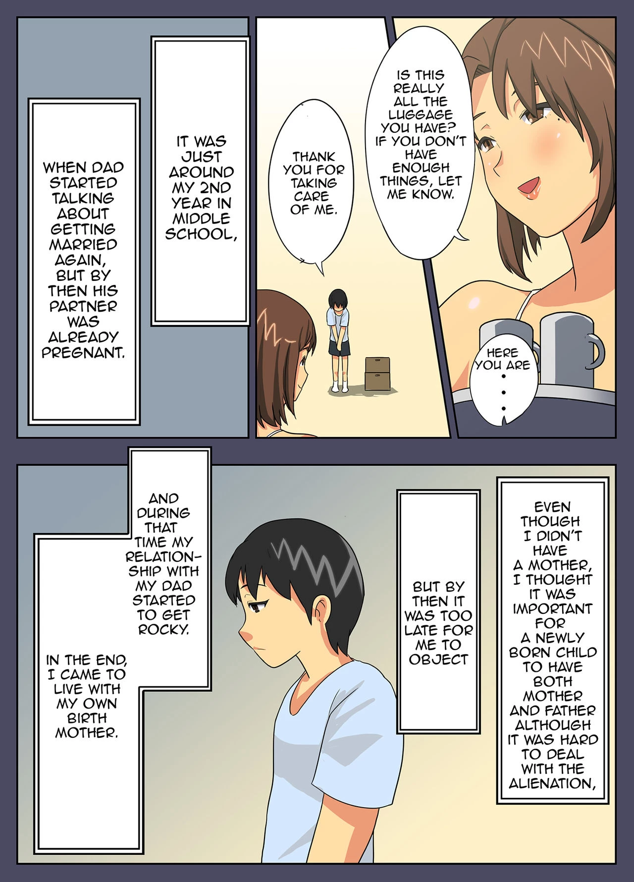 My Mother is Impossible with Such a Lewd Body! porn comic picture 4