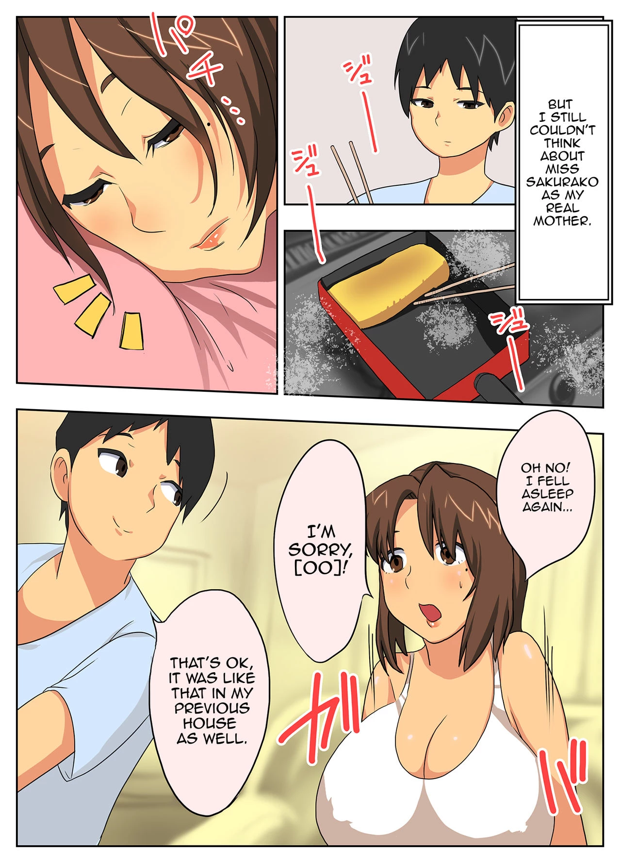 My Mother is Impossible with Such a Lewd Body! porn comic picture 6