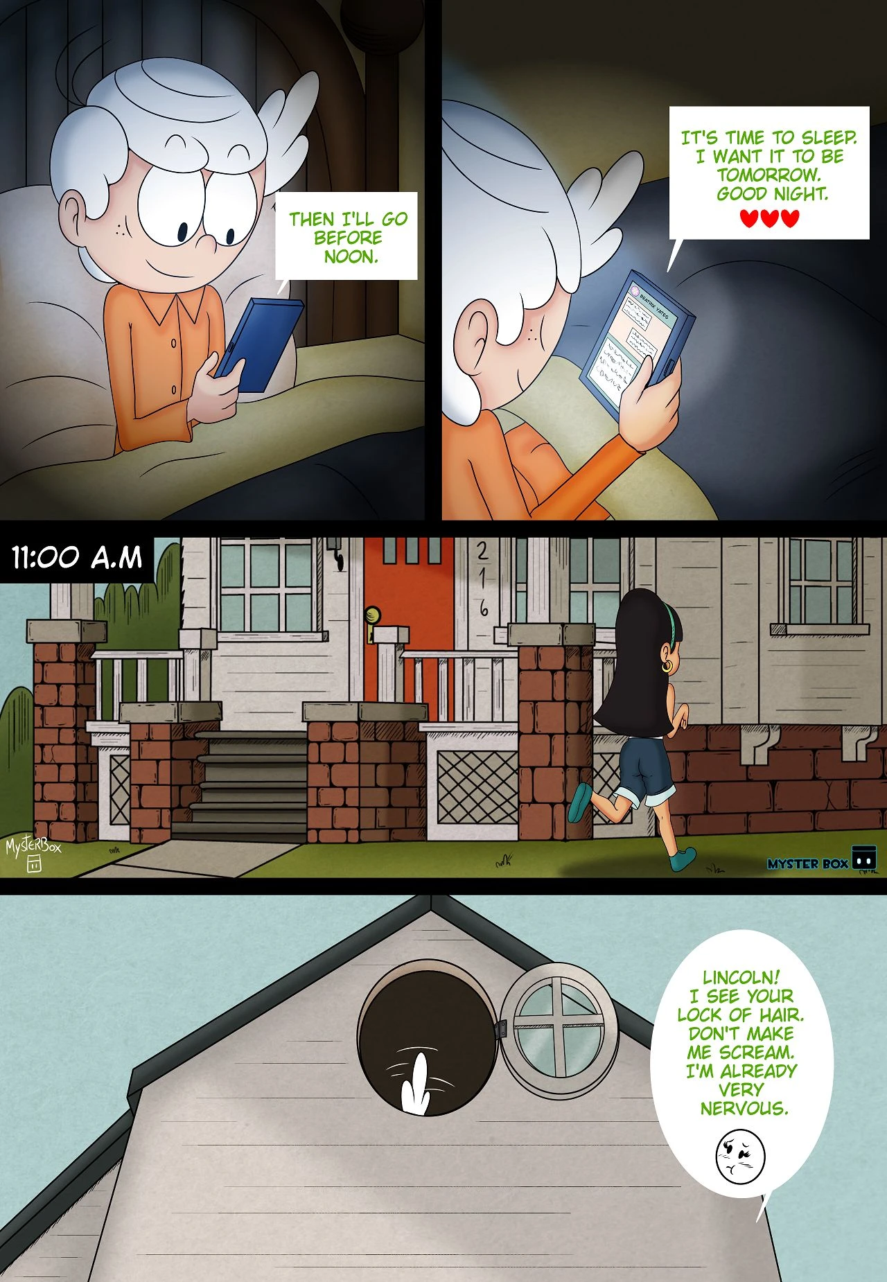 My Neighbor Lincoln Loud porn comic picture 11