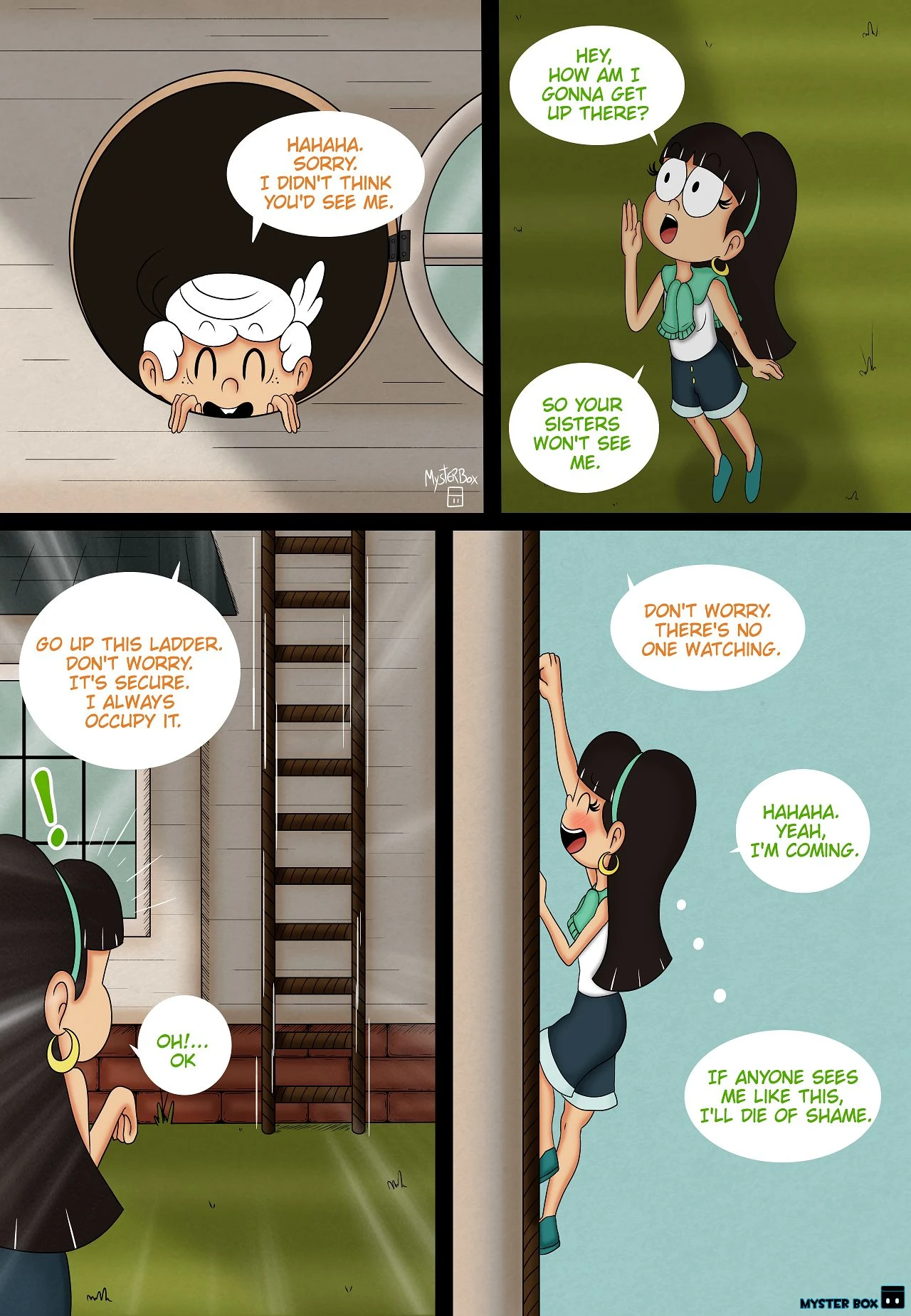 My Neighbor Lincoln Loud porn comic picture 12