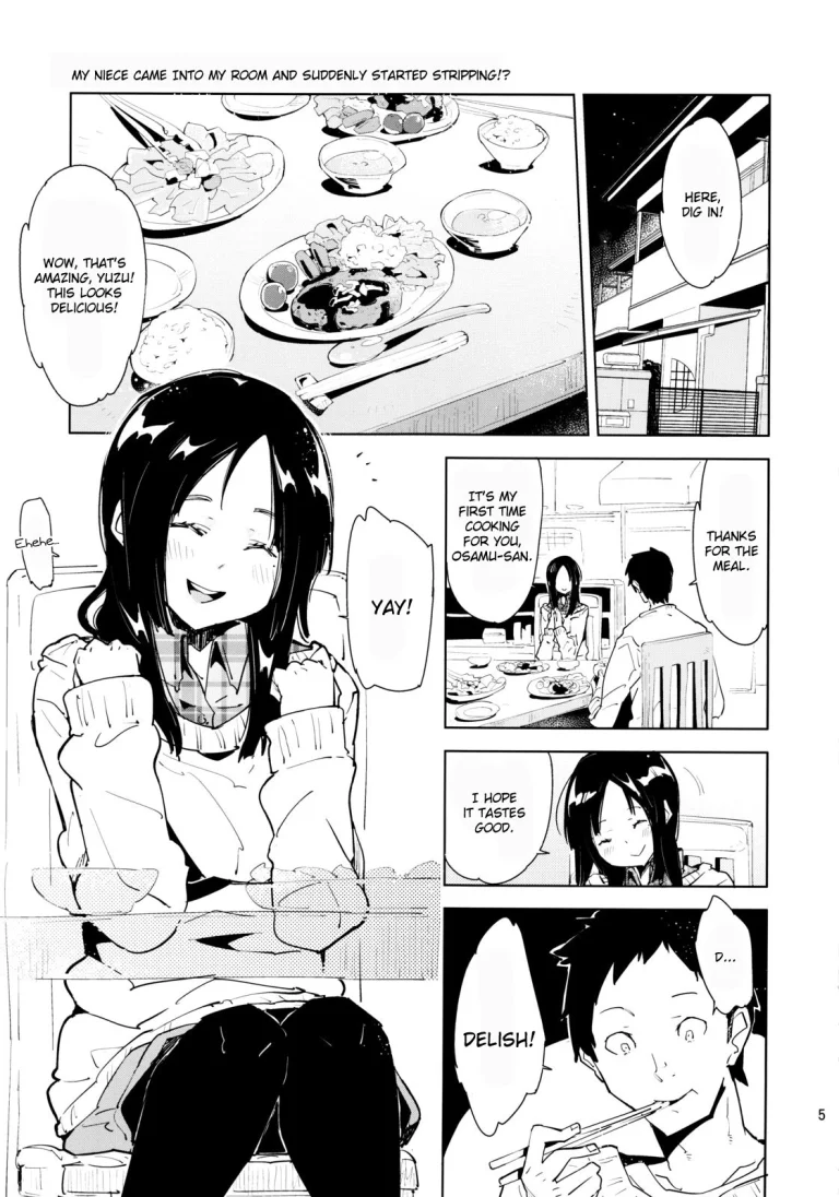My Niece Came Into My Room and Suddenly Started Stripping!? porn comic picture 4