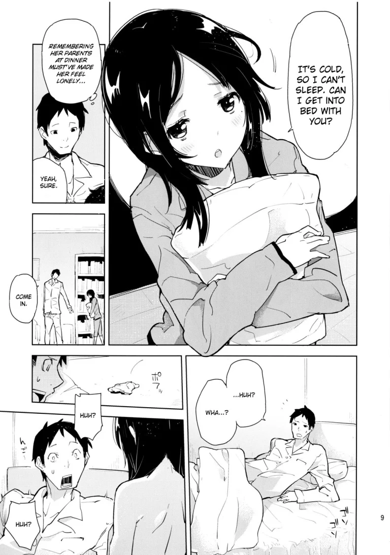 My Niece Came Into My Room and Suddenly Started Stripping!? porn comic picture 8