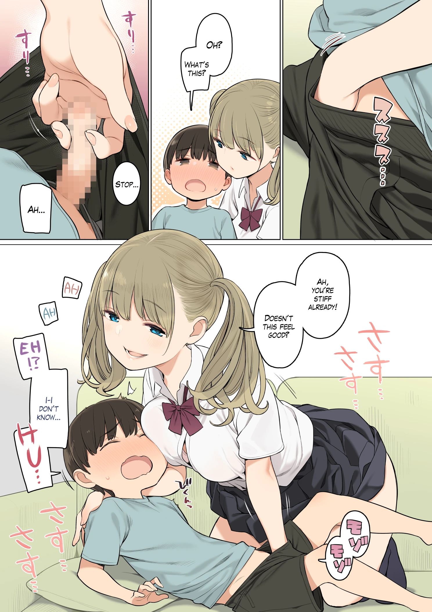 My Older Sister’s Friends are Nothing but Lewd Girls porn comic picture 6