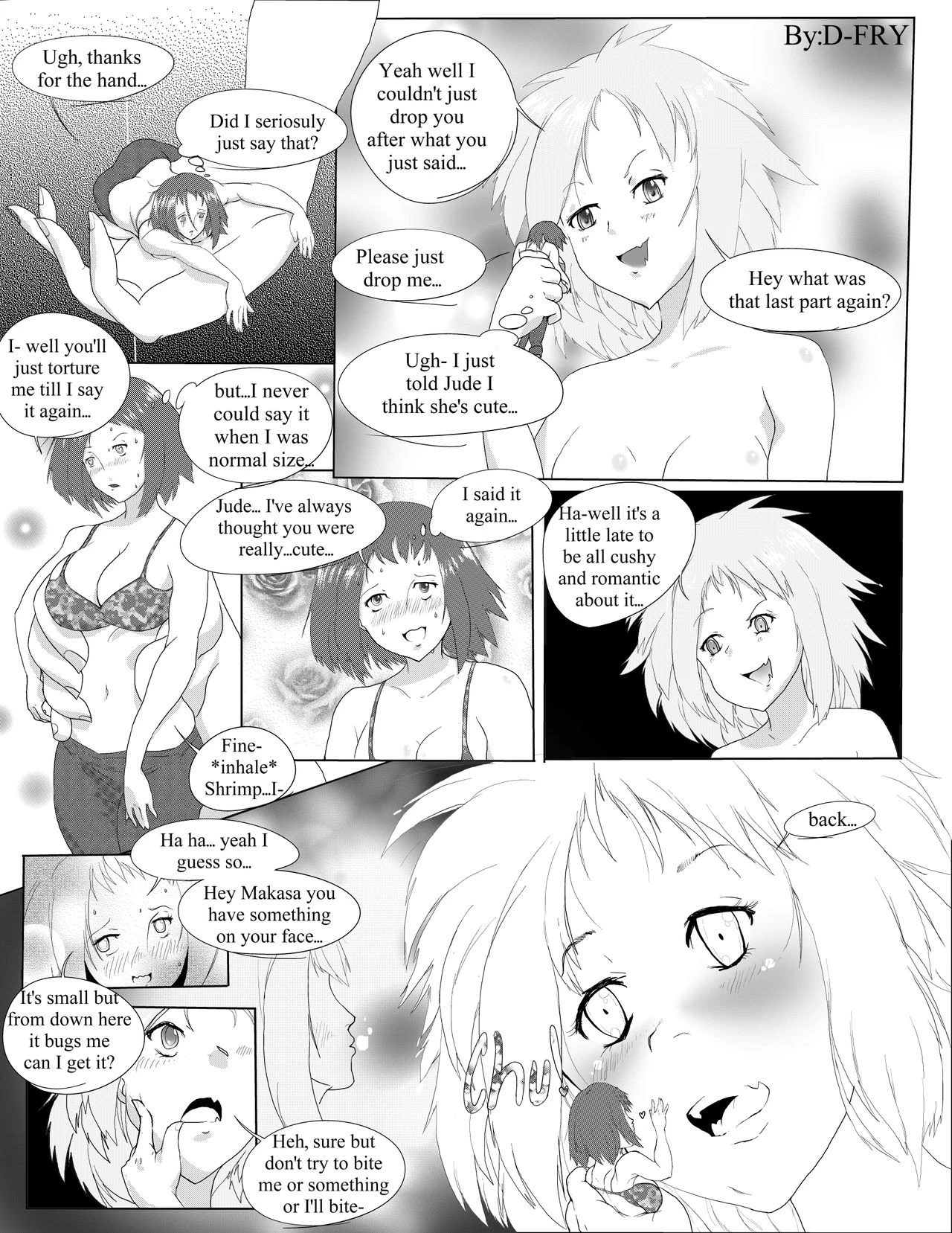 My Sempai was a huge pain porn comic picture 14