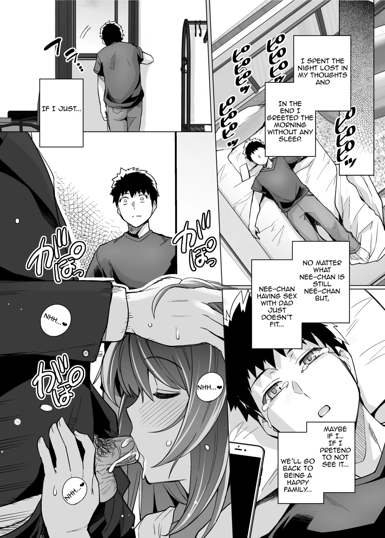 My Sister Sleeps With My Dad | Ane wa Oyaji ni Dakareteru porn comic picture 42