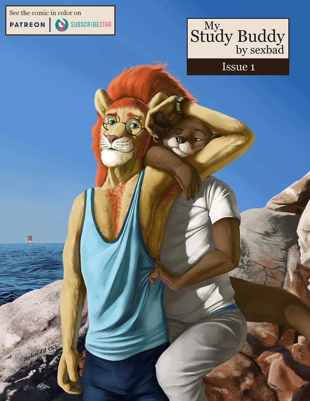 My Study Buddy porn comic picture 1