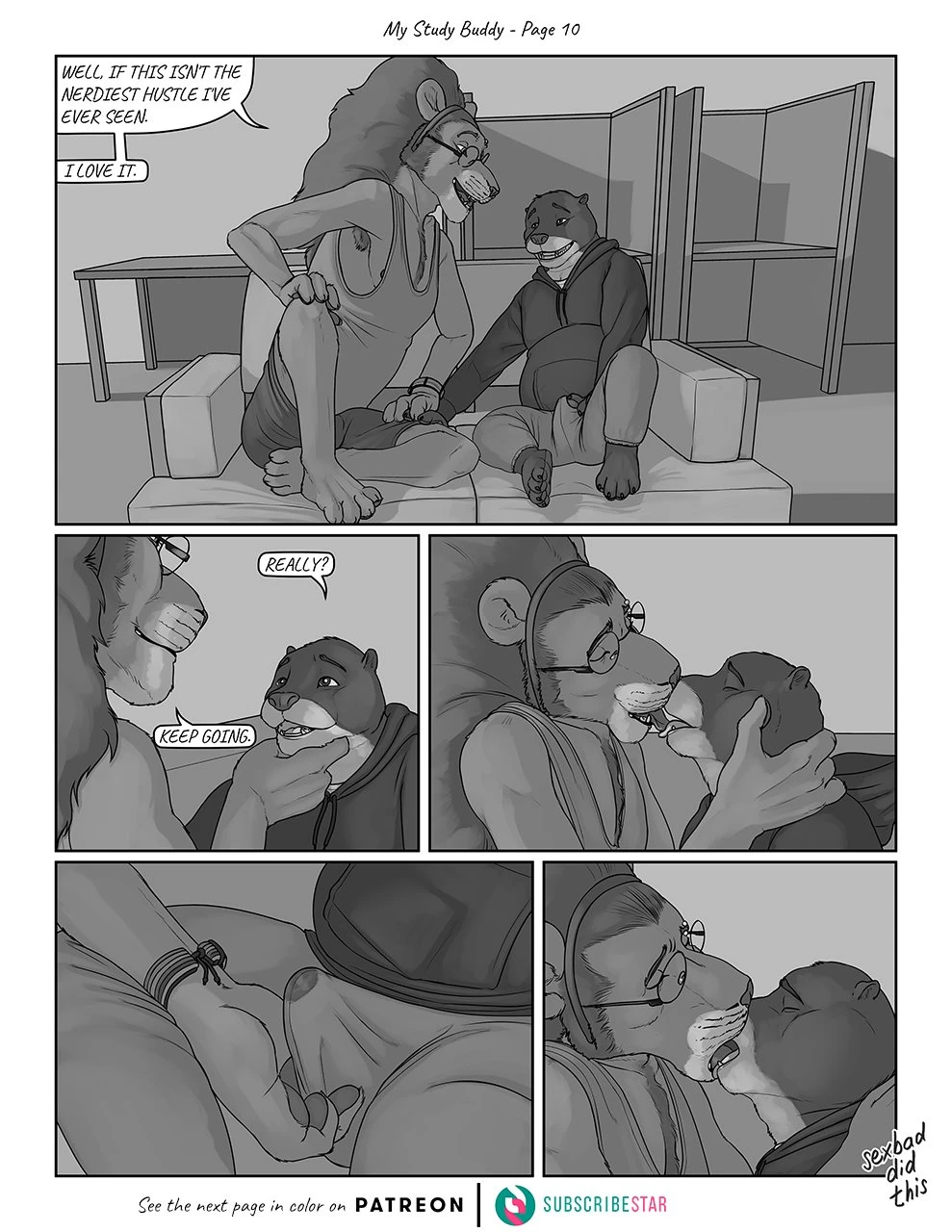 My Study Buddy porn comic picture 11