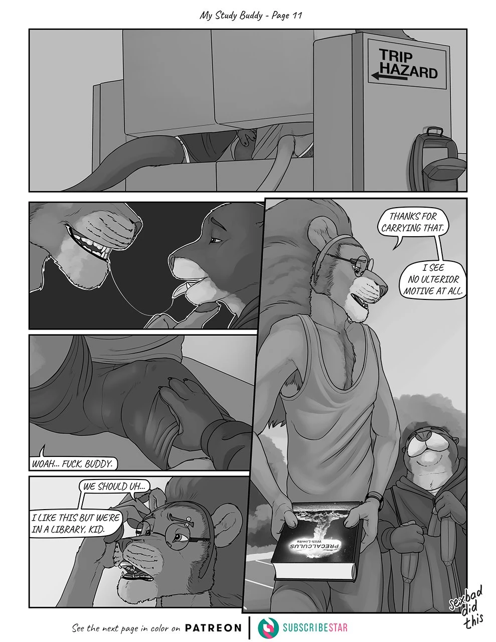 My Study Buddy porn comic picture 12