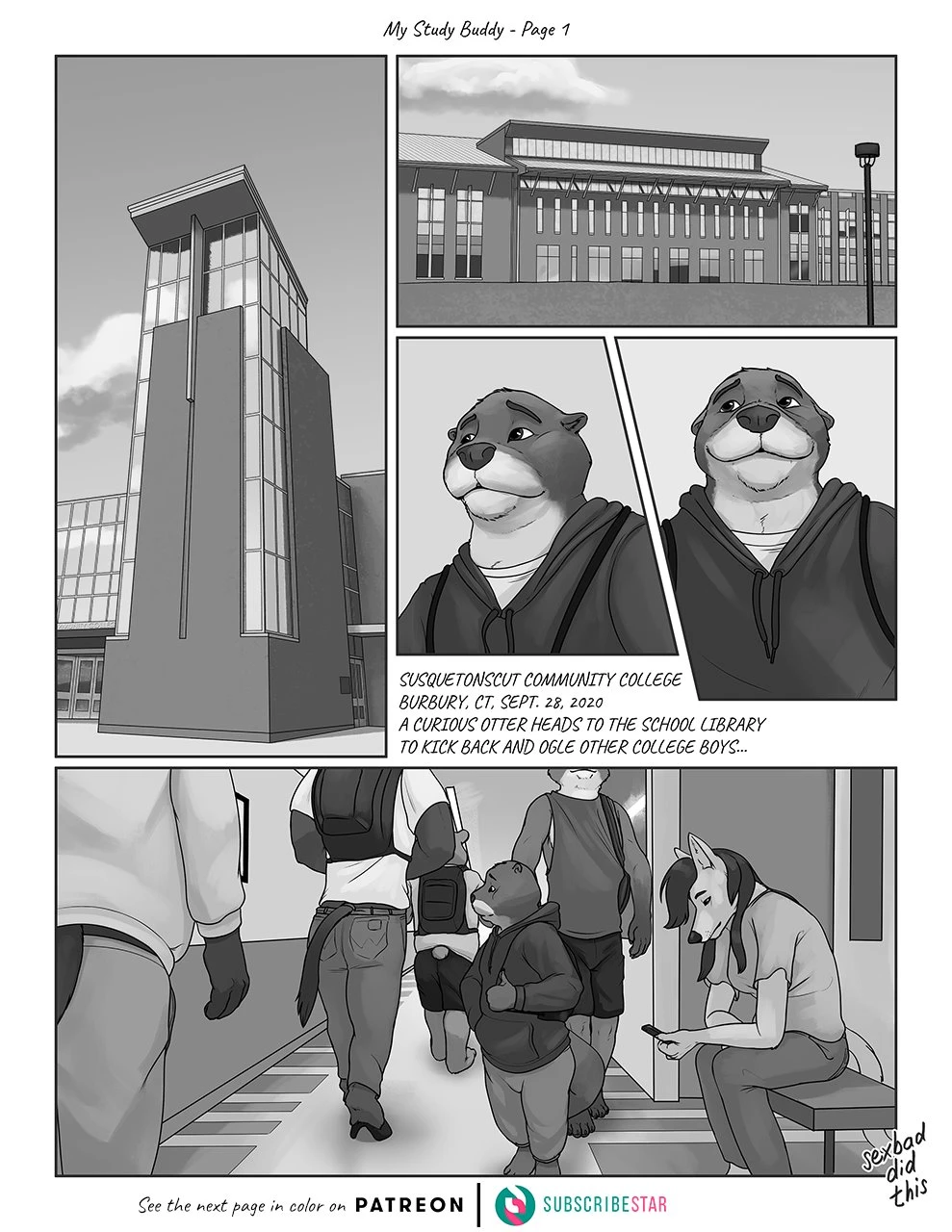 My Study Buddy porn comic picture 2