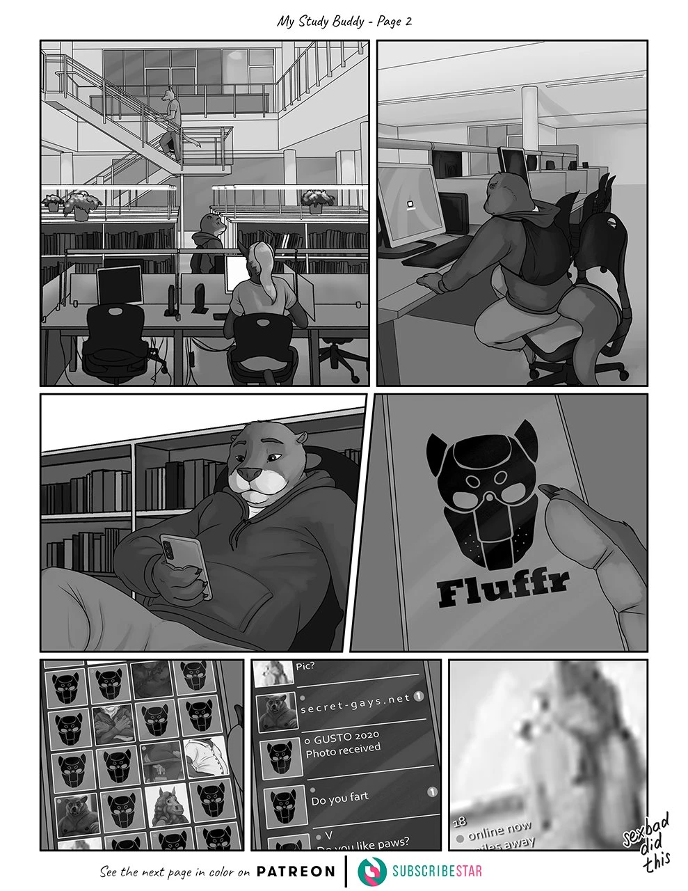 My Study Buddy porn comic picture 3