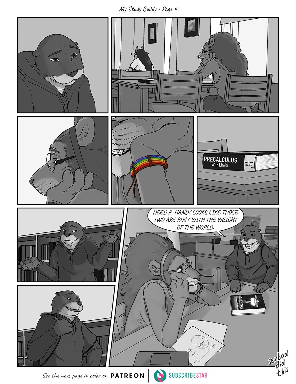 My Study Buddy porn comic picture 5