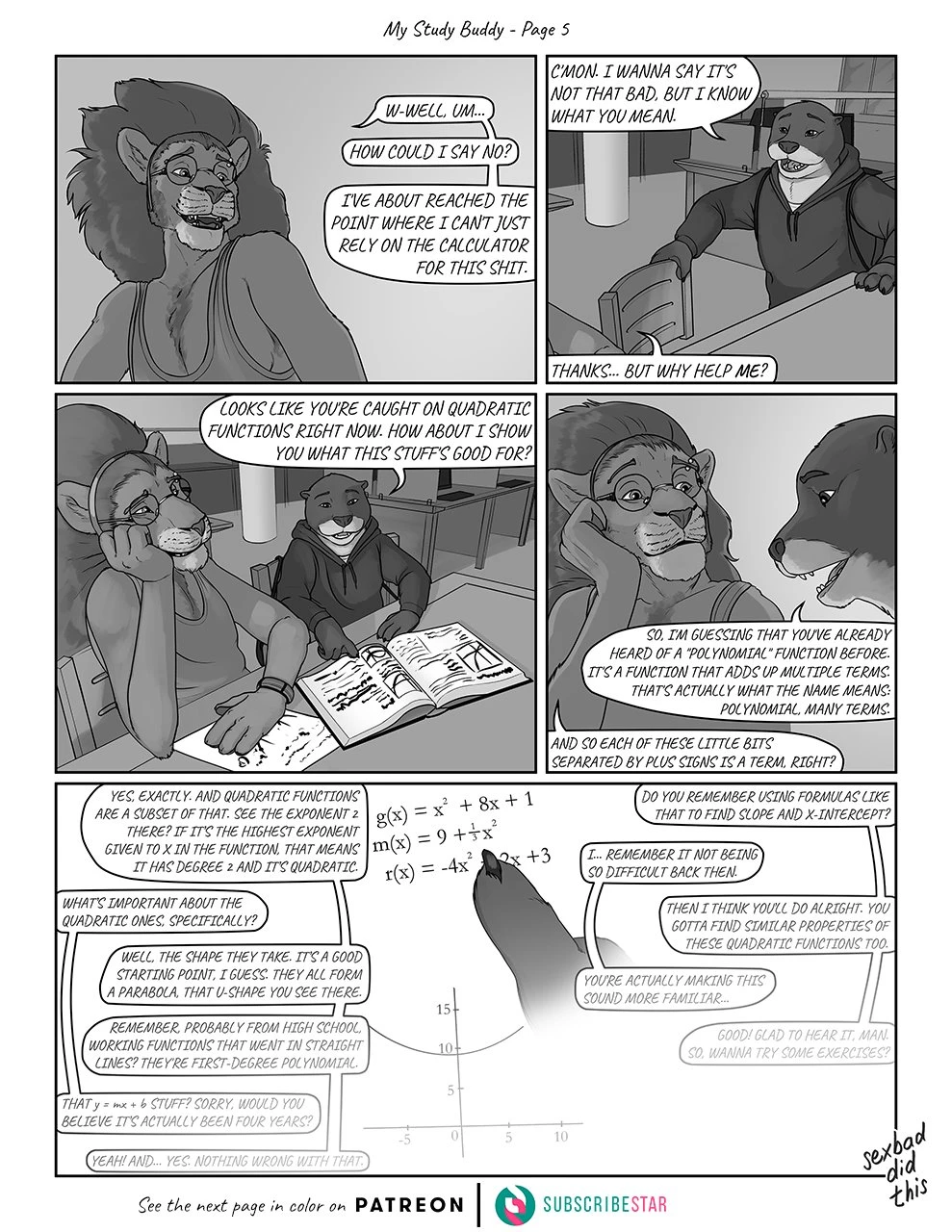 My Study Buddy porn comic picture 6