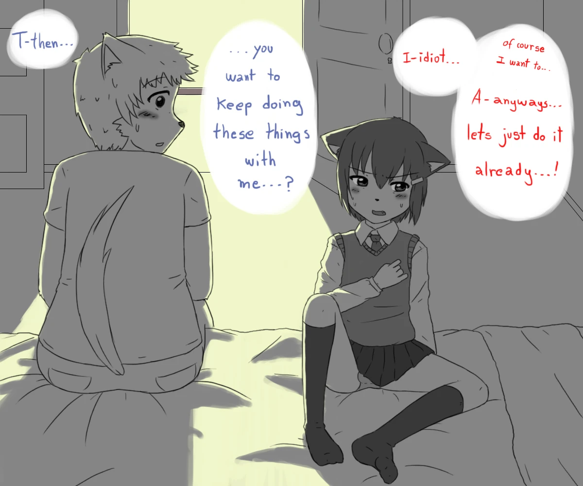 My Tsundere Brother porn comic picture 4