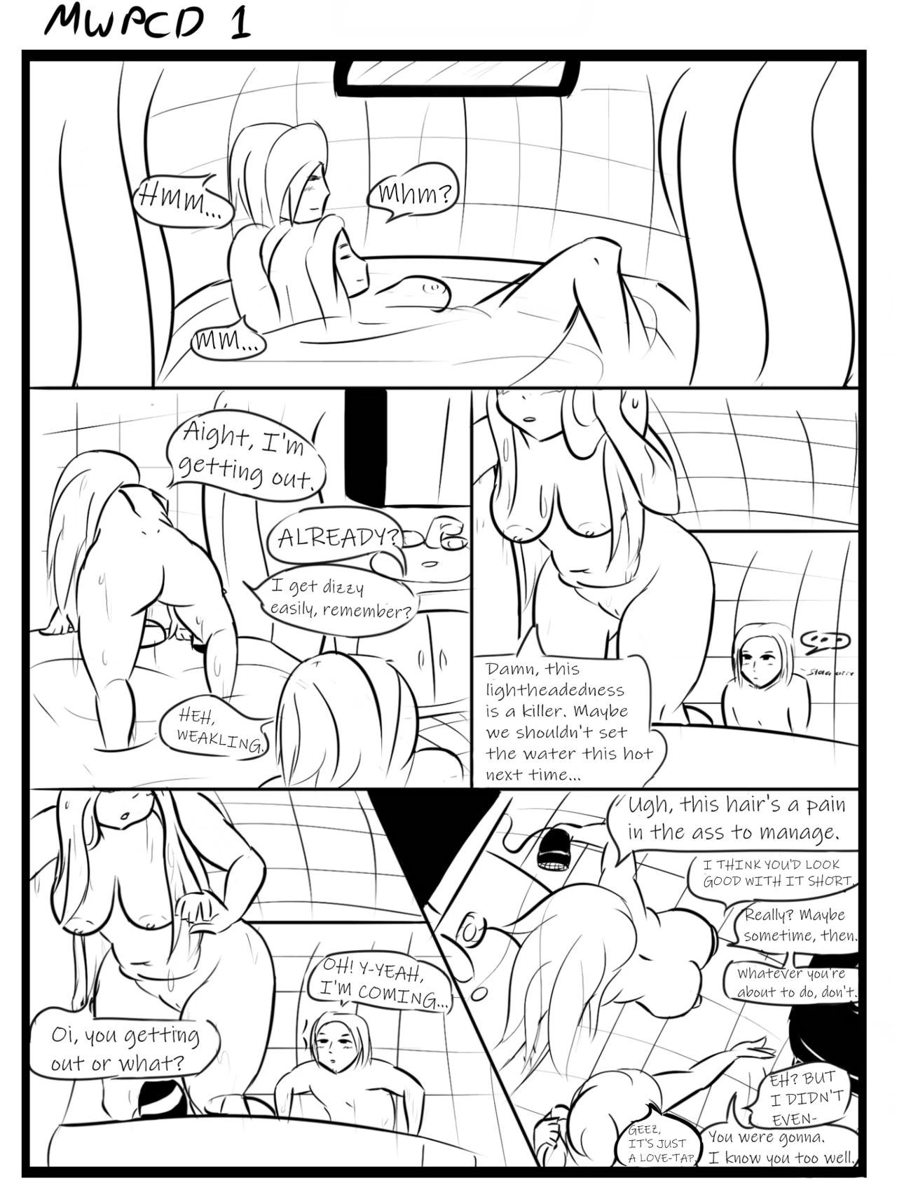 My Wife is a Pretty Cool Dude 2 porn comic picture 2