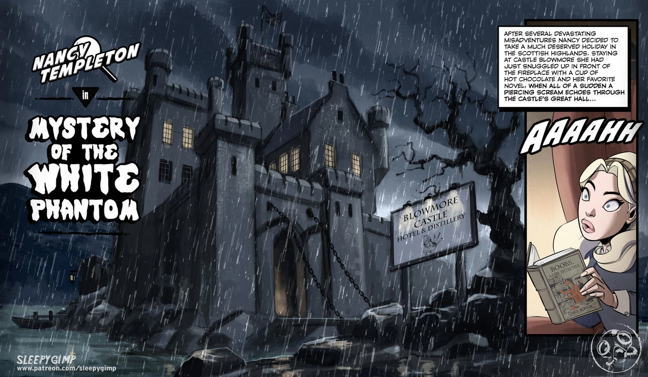 Mystery of the White Phantom porn comic picture 2