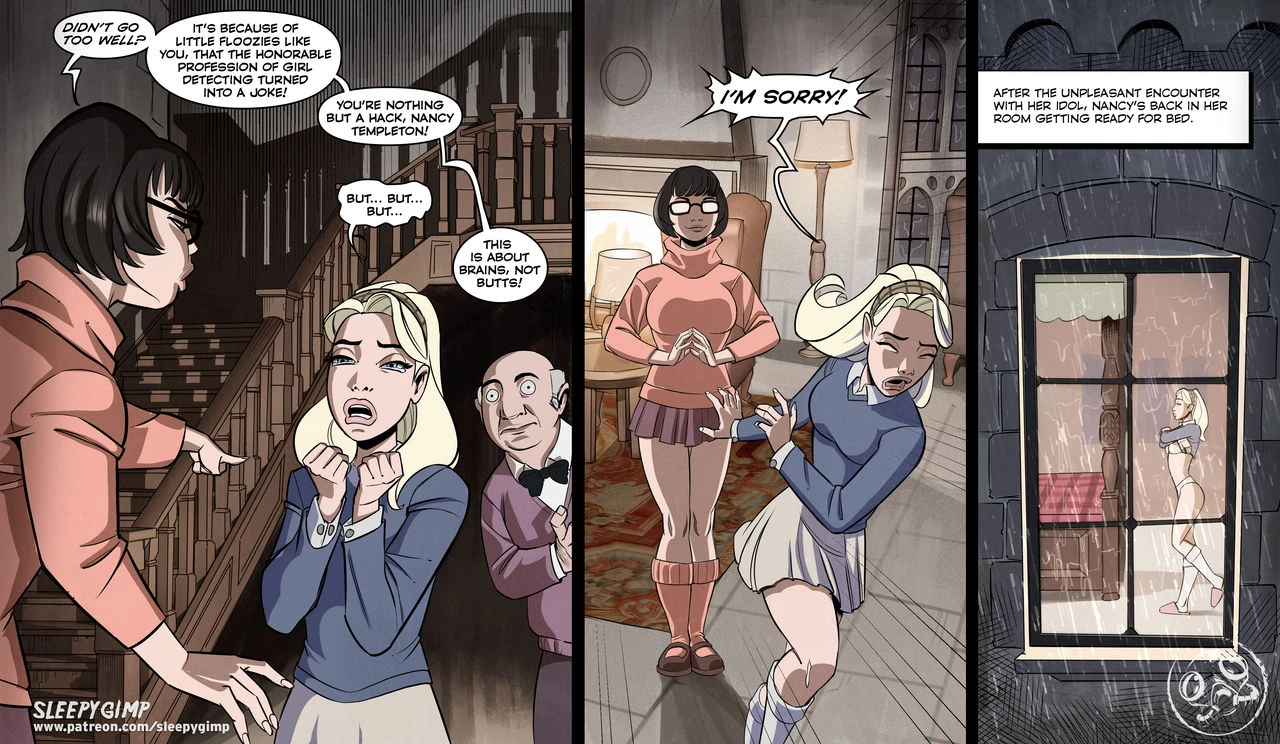 Mystery of the White Phantom porn comic picture 7