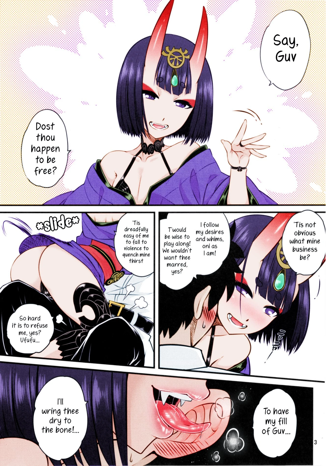 Naa Naa Danna-han Eroi Koto o Yarahenno porn comic picture 3