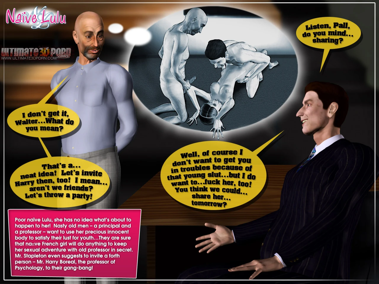 Naïve Lulu porn comic picture 56