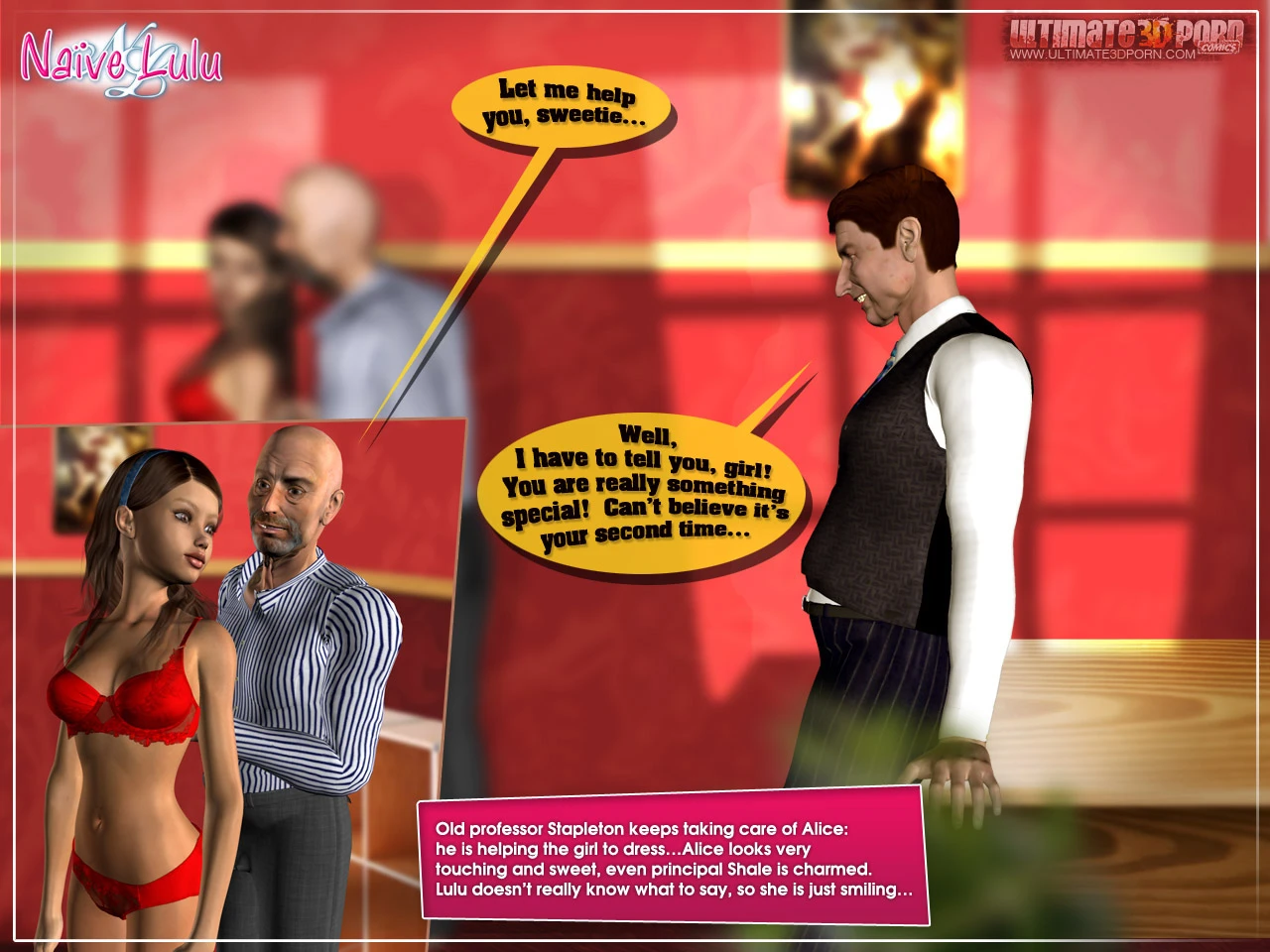 Naïve Lulu porn comic picture 81