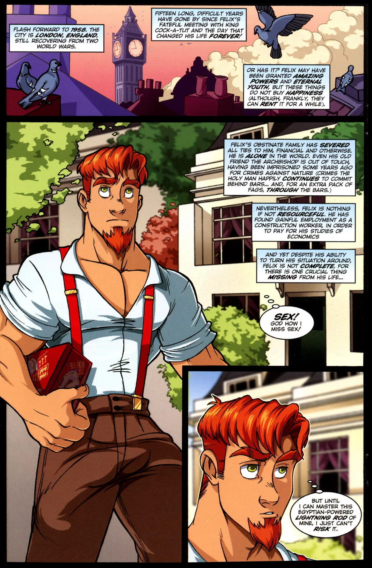 Naked Justice - Beginnings porn comic picture 11