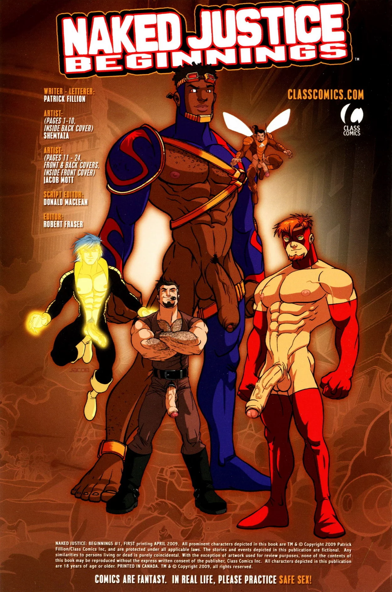 Naked Justice - Beginnings porn comic picture 5