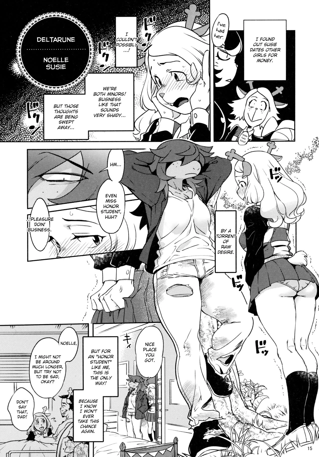 Namboku Furry Memoirs 1+2 porn comic picture 14