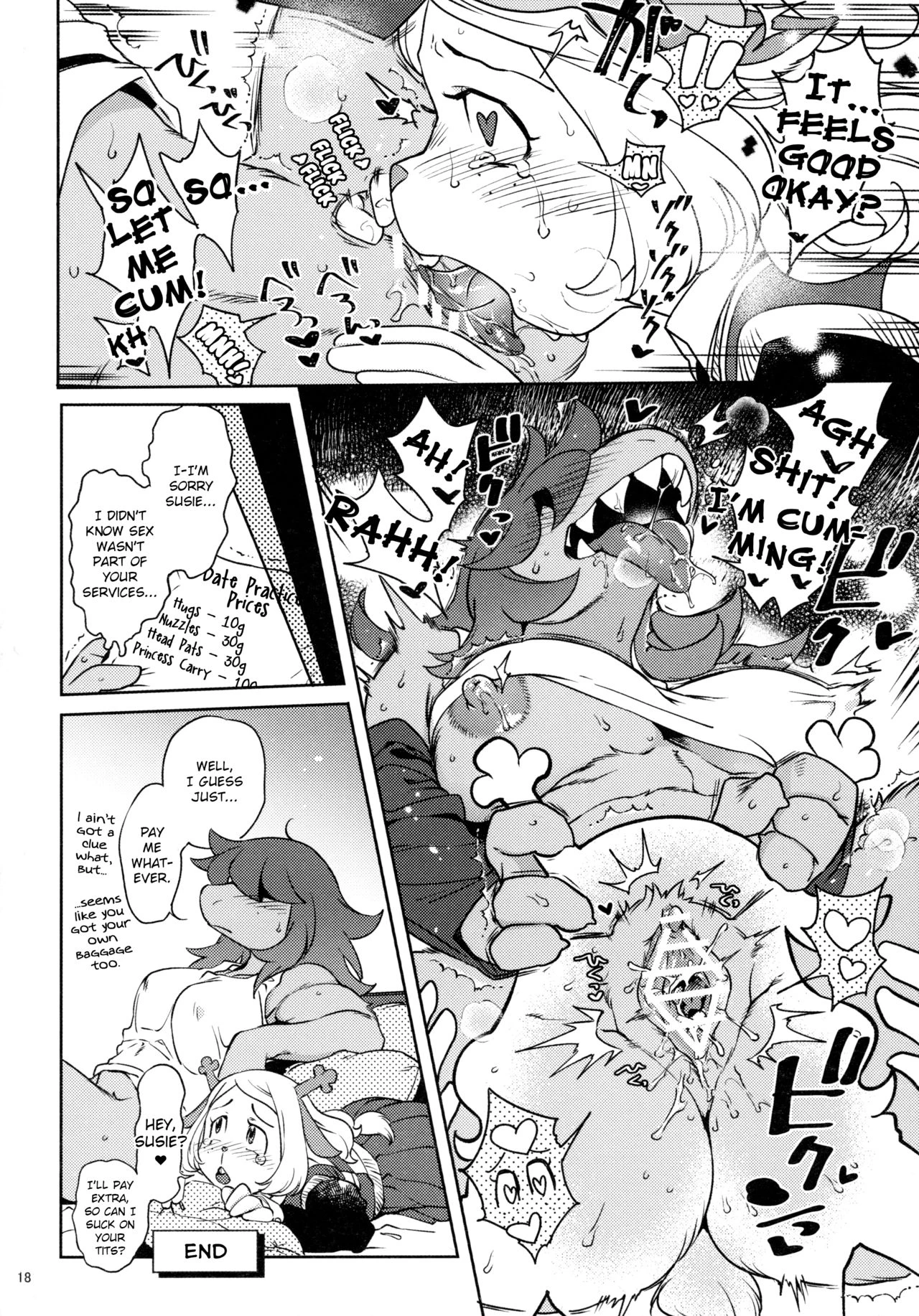Namboku Furry Memoirs 1+2 porn comic picture 17