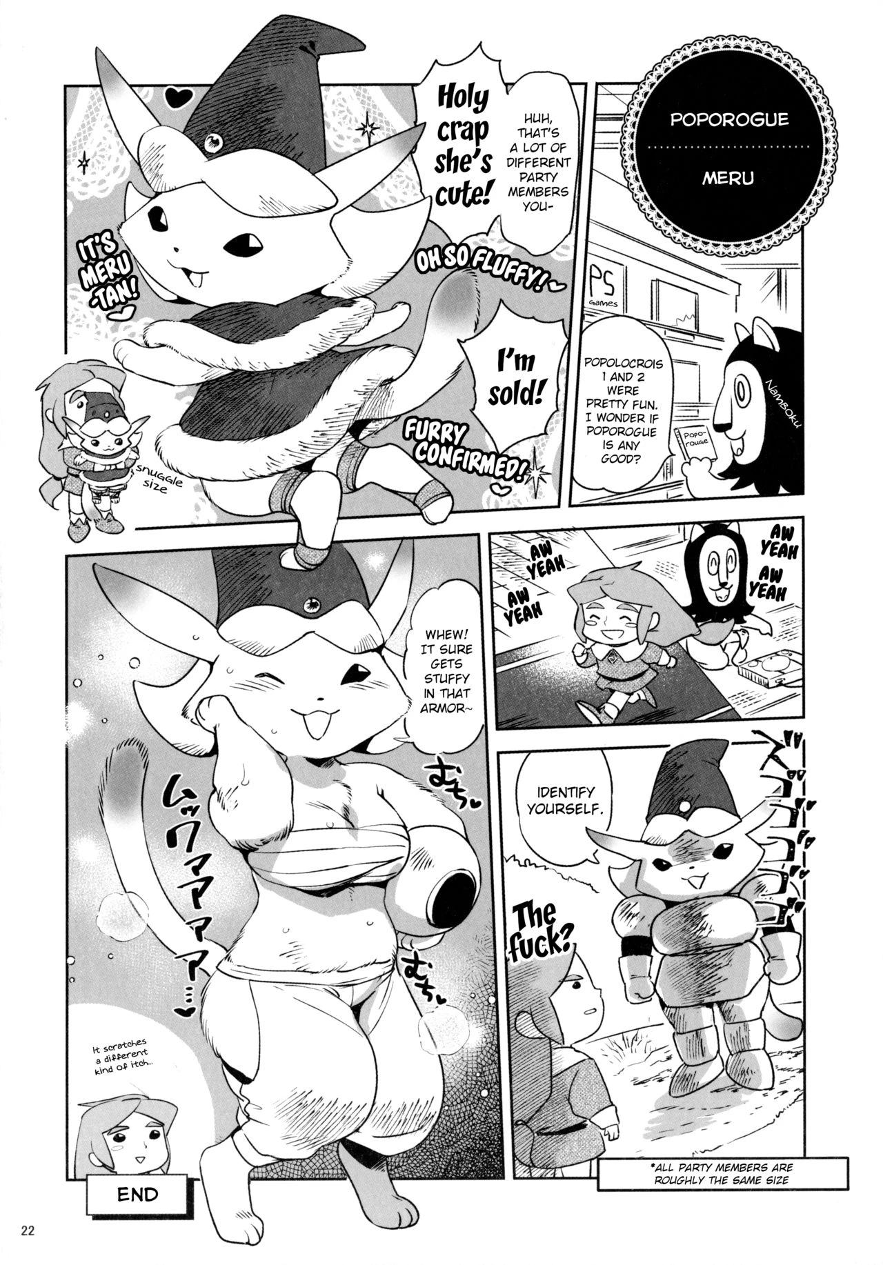 Namboku Furry Memoirs 1+2 porn comic picture 21