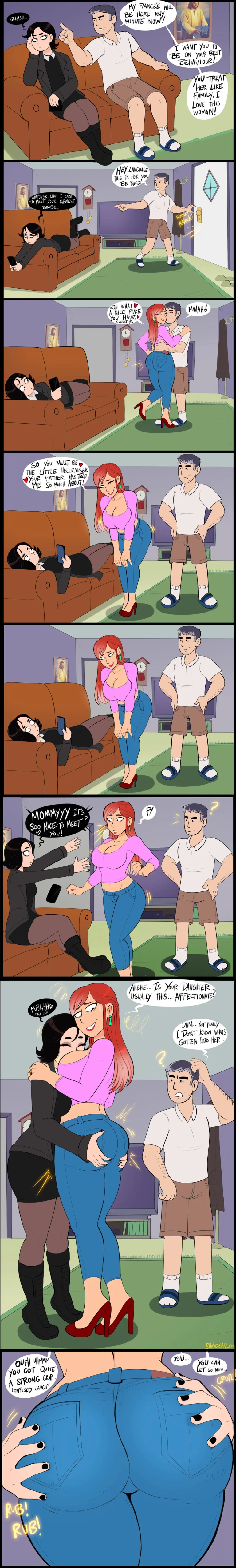 Nameless MILF Lover porn comic picture 2