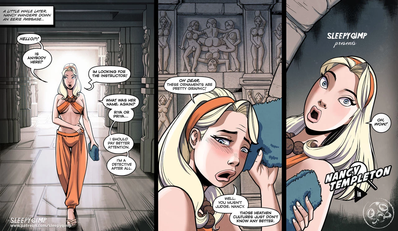 Nancy Templeton-Yoga Hypnosis porn comic picture 2