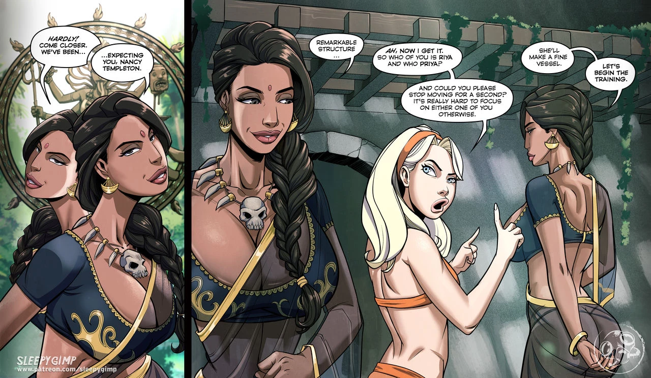 Nancy Templeton-Yoga Hypnosis porn comic picture 5