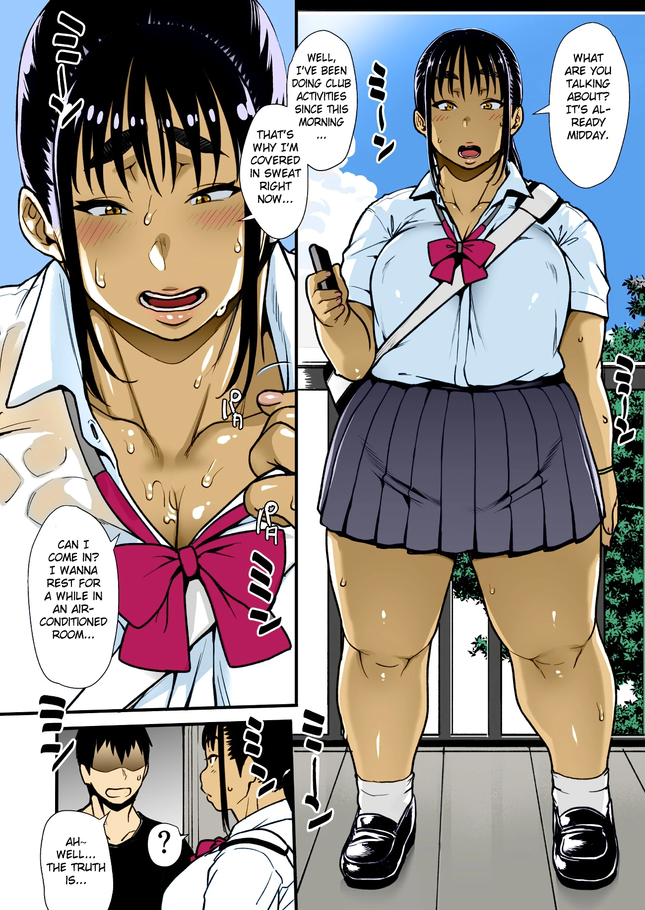 Natsu no Senpai no Oshiri* porn comic picture 3