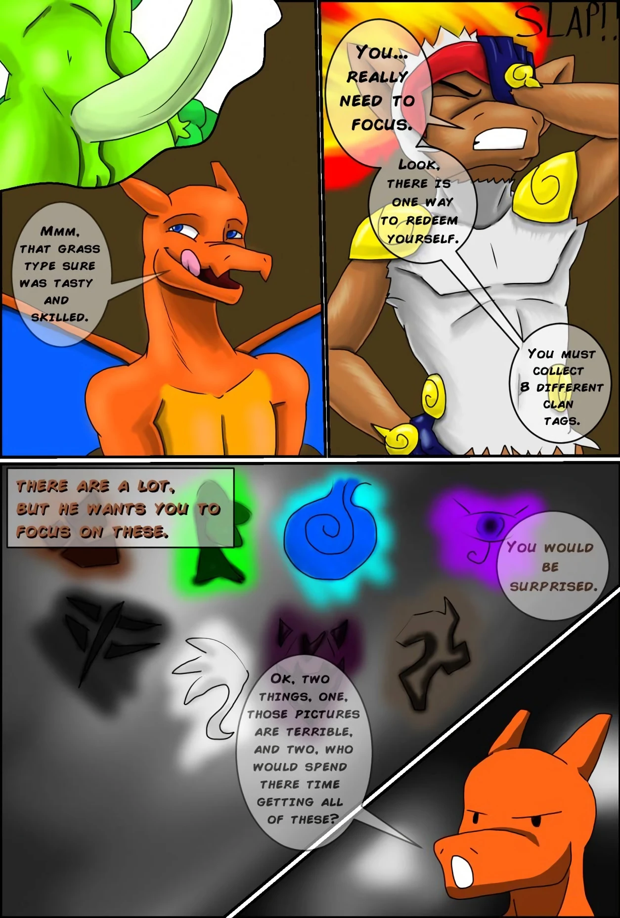 Naughty Charizard porn comic picture 14