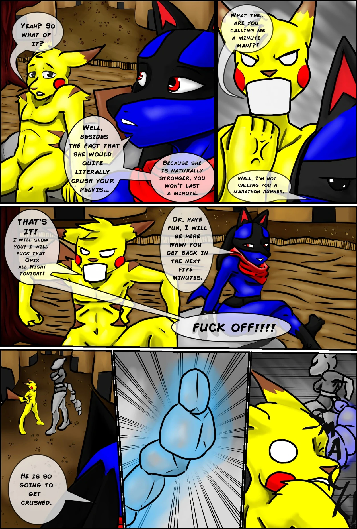 Naughty Charizard porn comic picture 19