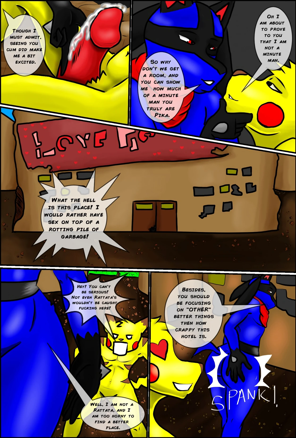 Naughty Charizard porn comic picture 22