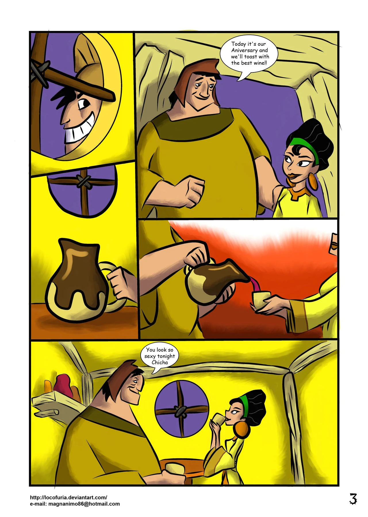 Naughty Mischief porn comic picture 5