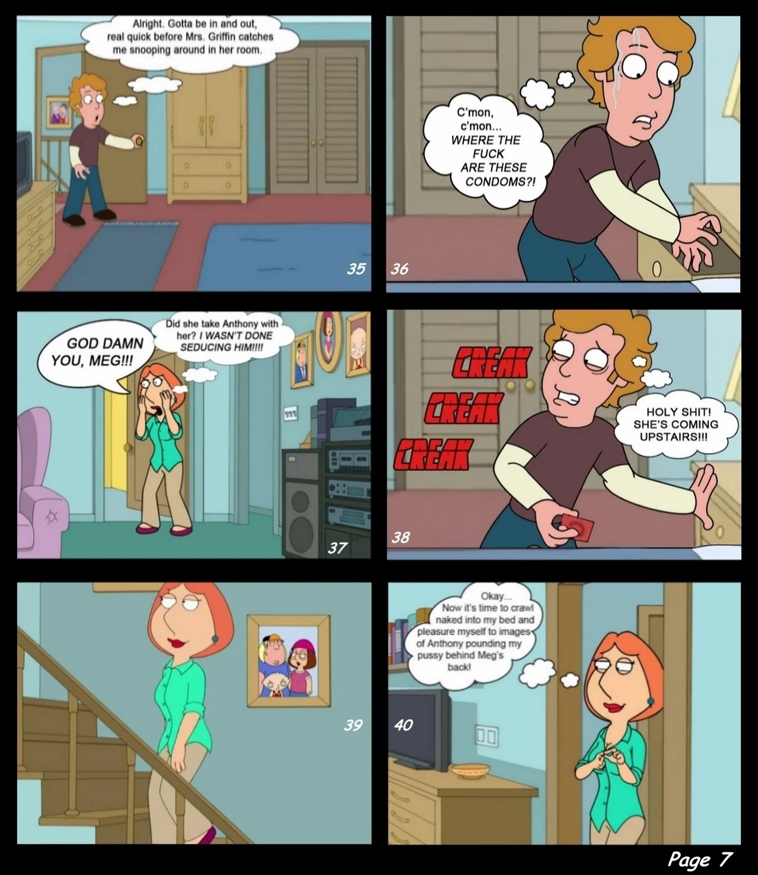 Naughty Mrs. Griffin porn comic picture 8