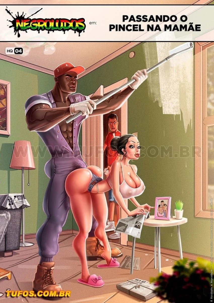 Negroludos 04 (portuguese) porn comic picture 1